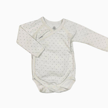 Cache-couche kimono blanc 'étoiles' 12M