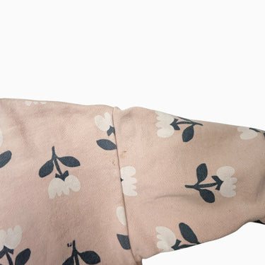 Pull rose à fleurs 4Y