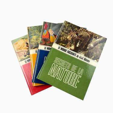 Coffret de livre 'Le monde enchanté de Walt Disney' 1971