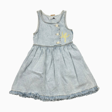 Jumper denim bleu pale revalorisé 8Y