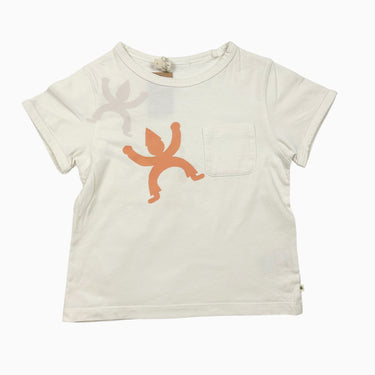 T-shirt blanc revolorisé 4Y