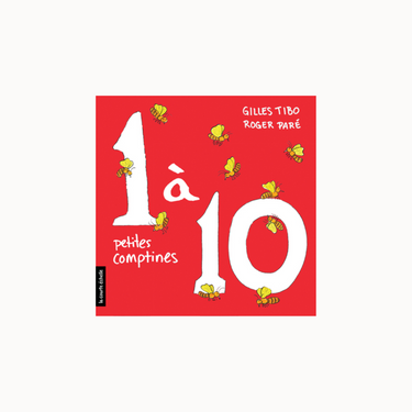 Livre 1 à 10; petites comptines