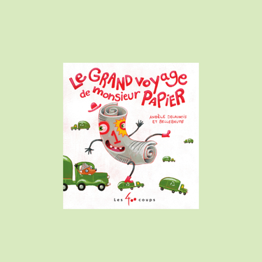 Livre ''Le grand voyage de monsieur Papier''