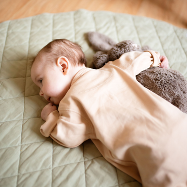 Pyjama pêche en coton bio 3-6M