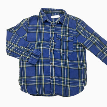 Chemise carreautée marine 7Y