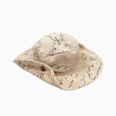 Chapeau soleil corail Gombe 6-12M