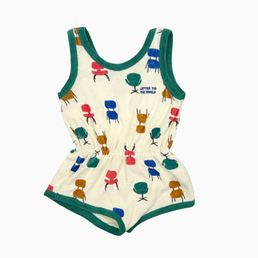 Shortall vanille chaises en ratine 6-7Y fit 4-5Y