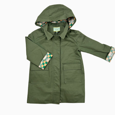 Manteau style trench olive 'Maria De Laorden' 3-4Y