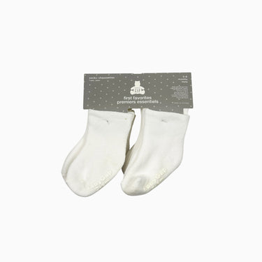 Ensemble 7 paires de chaussette blanche 3-6M