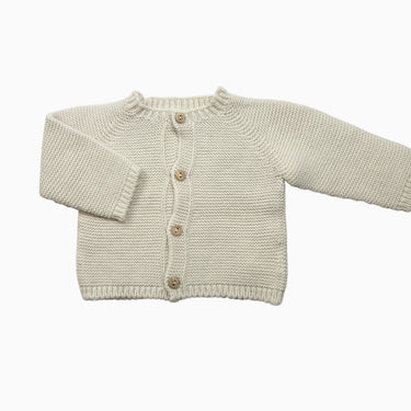 Cardigan vanille en tricot 3M