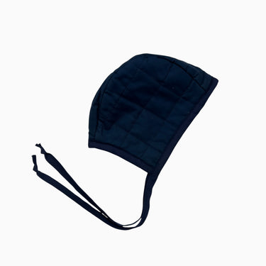 Bonnet marine réversible matelassé en laine mélangée 48CM 9-12M