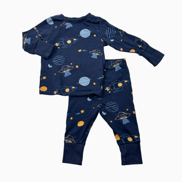 Pyjama marine 'planètes' 3-6M