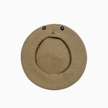Bérêt 'lapin' en laine et poly 5-8Y