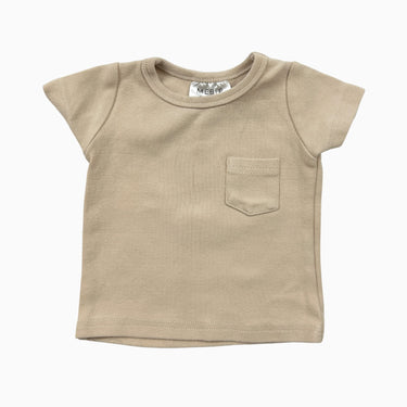 T-shirt crème 3-6M