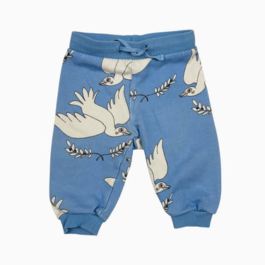 Jogger bleu oiseaux 56-62CM 3-6M