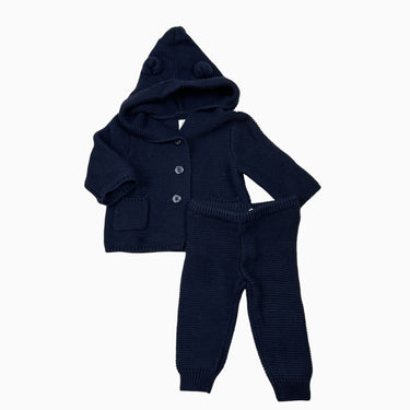 Ensemble marine en tricot 0-3M