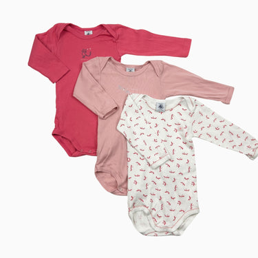 Trio de cache-couche rose 9M
