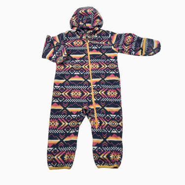 Combi marine à motifs aztèques en polar 12-18M