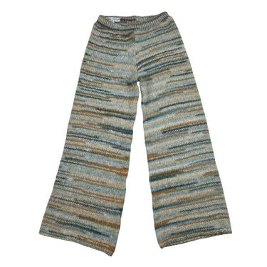 Pantalon rayé multicolore en tricot 11-12Y