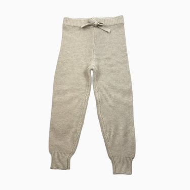Pantalon vanille en tricot 4Y
