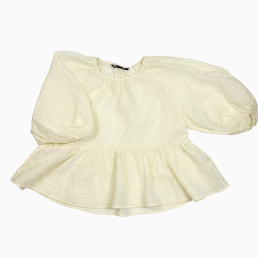Blouse jaune beurre pour femmes M