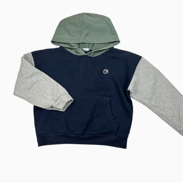 Pull à capuchon colorblock 8Y