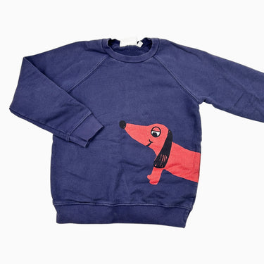 Pull marine 'chien' 128-134CM 8-9Y