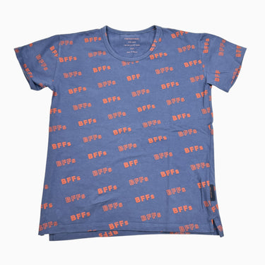 T-shirt marine 'BFF' 10Y