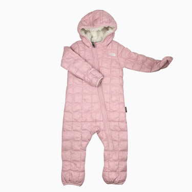 Combi 'thermoball' rose doublée en polar 18-24M