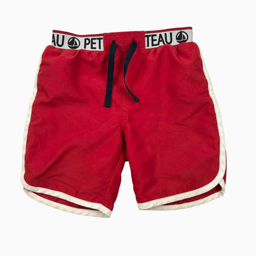 Short maillot avec filet rouge 4Y