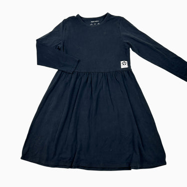 Robe noire 'panda' 8-9Y