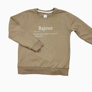 Pull beige 'Bajoue' 4-6Y