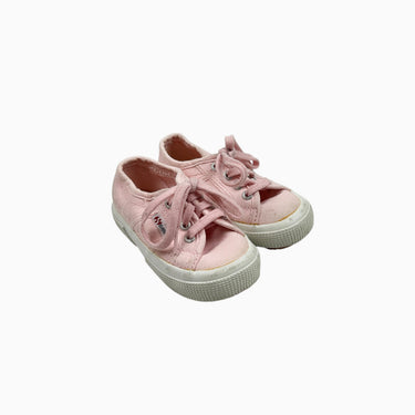 Sneakers roses à lacet 23EU