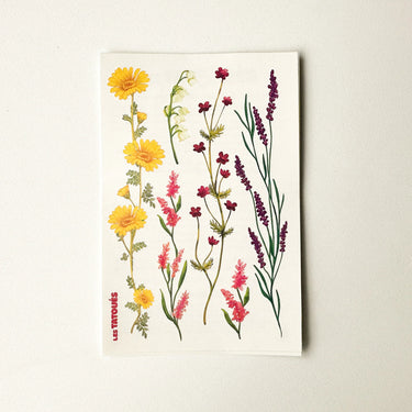 Feuille de tatouage 4x6po
